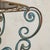 Teal French Hand-Forged Iron Coffee Table, 1960s For Sale - Image 8 of 11