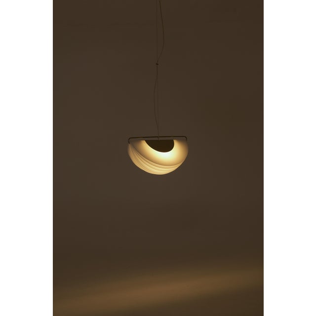 Silver Spicchio Pendant Lamp by Ermanno Lampa and Sergio Brazzoli for Guzzini, 1970s For Sale - Image 8 of 18
