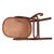 Wood Antique Vienna Secession Dark Bent Oak & Cane Rocking Foot Stool Attributed to Thonet No.7001 For Sale - Image 7 of 8