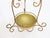 Metal Vintage Italian Gilt Metal Hanging Planter For Sale - Image 7 of 12