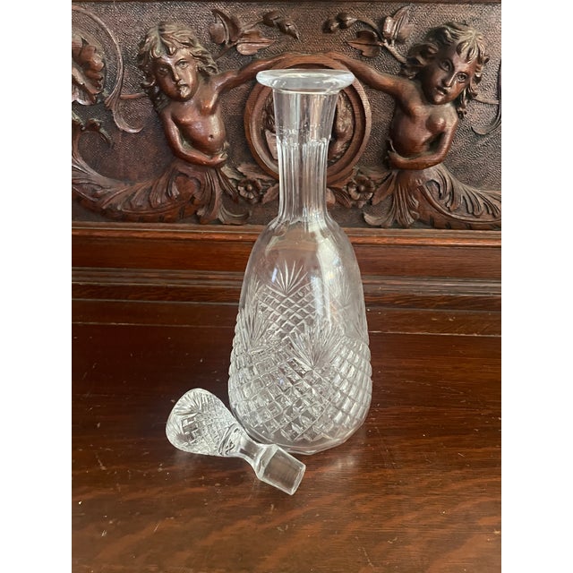 Vintage Crystal Bar Decanter Chairish