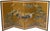 "The Tale of Genji", 1950s Showa Era Japanese Painted Byobu Screen For Sale - Image 4 of 18