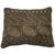 Pillow made from an early 20th century antique Ersari rug with cotton back. 16'' x 20''