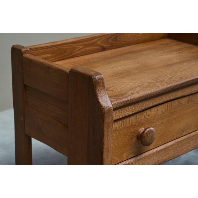 Wood Cabinet with Drawer in Oak from Kunstmeubelen De Puydt, Belgium, 1960s For Sale - Image 7 of 11