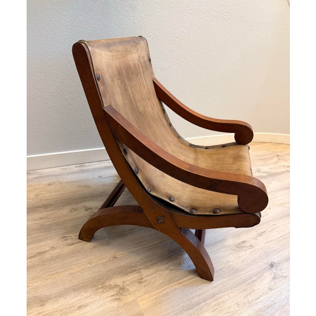Mexican Early 19th Century Mexican Butaque Armchair For Sale - Image 3 of 7