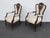 Victorian Late 1880s Carved Inlay Side Chairs a Pair 6643 For Sale - Image 15 of 17