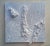 White Textured & Relief Oil Painting #1 by Diane Grant. Oil on canvas. Signed on the back. The edges are painted, does not...