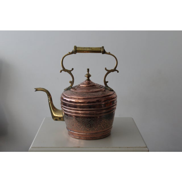 Large Copper Kettle Teapot For Sale - Image 4 of 18