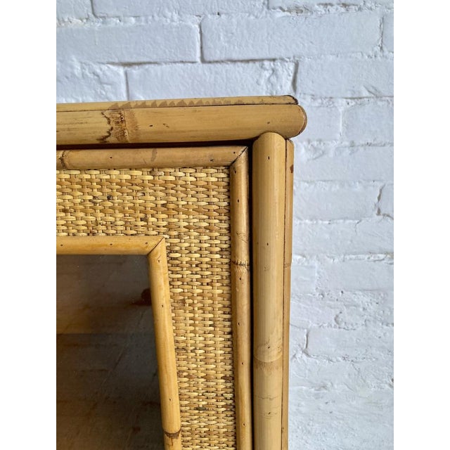 Rattan Sideboard, Italy, 1970s For Sale - Image 13 of 16