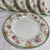 Early 20th Century Theodore Haviland Limoges France Pink Roses With Gold Swag and Green Rim - Set of 6 For Sale In Chicago - Image 6 of 9