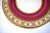 Mid 20th Century Set of 12 20th-Century English Mintons Magenta and Gold Dinner Plates For Sale - Image 5 of 9