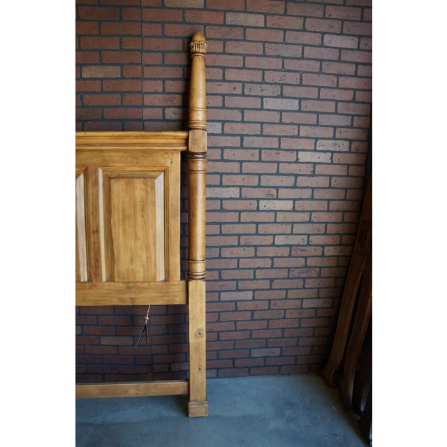 Heritage Heritage Raised Panel 4 Post Queen Bed For Sale - Image 4 of 9