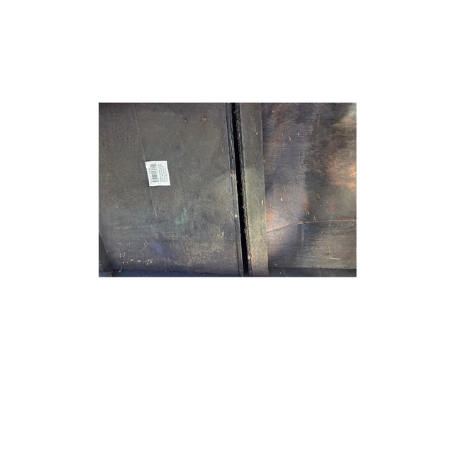 Tiered Split Reed Japandi Tansu Chest – Sculptural 1990s Cabinet For Sale - Image 9 of 10