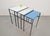 Metal Vintage Mimi Nesting Tables in Metal and Teak by Formica, 1960s, Set of 3 For Sale - Image 7 of 11