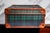 Heritage Style Vintage Tartan Leather Suitcase Luggage Home Decor Prop Storage For Sale - Image 12 of 18