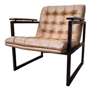 Vintage Mid Century Modern Lounge Chair in the Milo Baughman's Style.