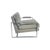 Milo Baughman Rare Vintage Chrome Lounge Chair After Milo Baughman For Sale - Image 4 of 6