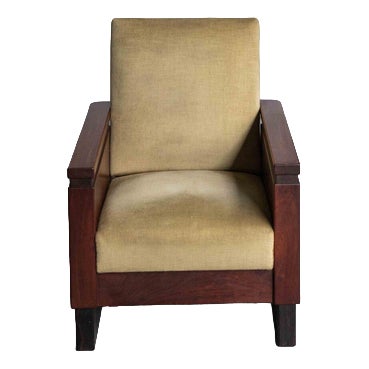 Amsterdamse School Easy Chair, 1930s For Sale