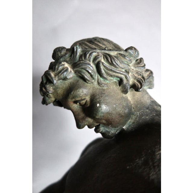 After Sabatino de Angelis, Faun Sculpture, 19th Century, Bronze For Sale - Image 9 of 13