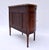 French 19th Century Marquetry Demi-Lune Server Commode, Specimen Marble Top For Sale - Image 10 of 17