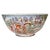 Chinoiserie Late 20th Century Chinoiserie Porcelain Fox Hunt Punch Bowl With Carved Wood Stand For Sale - Image 3 of 8