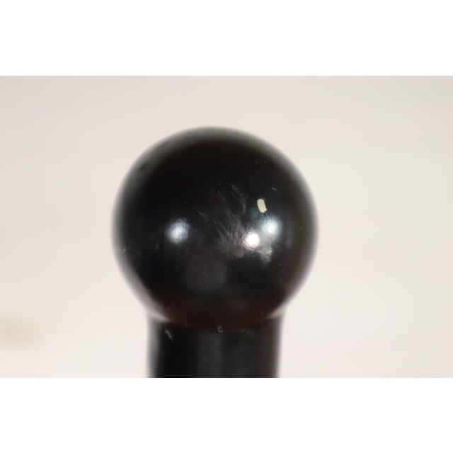 Vintage Modern Library Steps Step Ladder Mahogany Mid Century Style 70's 80's Stool For Sale - Image 6 of 10