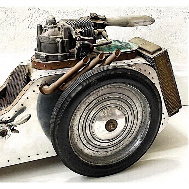 Contemporary Architectural Aluminum Streamline Large Scale Sculpture by Baron Margo- Los Angeles For Sale - Image 3 of 10