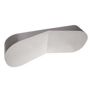 Cutting Space Large Mirror in Polished Stainless Steel by Haymann Editions For Sale