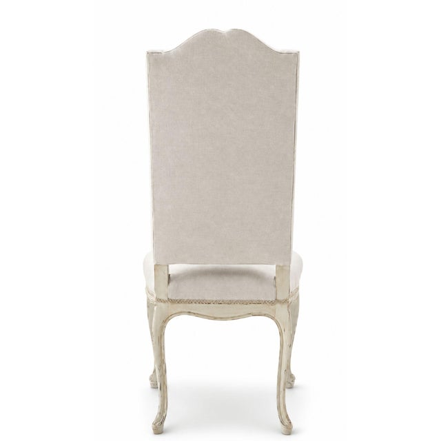19th Century Set of Six Louis XV Style Upholstered Dining Chairs For Sale In New Orleans - Image 6 of 8