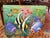 Early 21st Century Hand-Painted Tropical Reef Fish Gallery-Wrapped Canvas Painting For Sale - Image 5 of 12