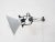 Black Wall Light by Eduardo Albors for Lams, Italy, 1980 For Sale - Image 8 of 12