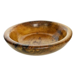 Wooden Fruit Bowl, France, 20th Century For Sale
