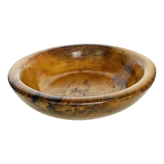 Wooden Fruit Bowl, France, 20th Century For Sale