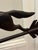 J.W. Fiske & Company Vintage Full-Bodied Running Horse Weathervane on Painted Wood Display Base For Sale - Image 4 of 18