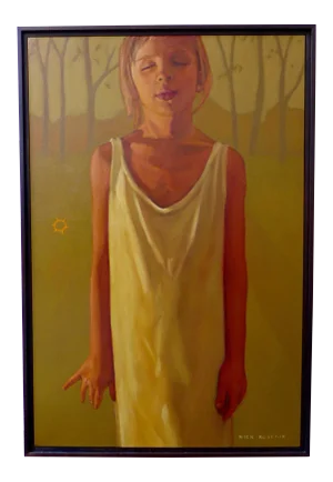 Nick Kosciuk "Girl" Oil Painting