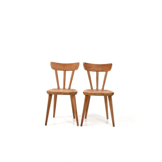 Pine Dining Chairs by Göran Malmvall for Svensk Fur, Set of 4 For Sale - Image 6 of 9