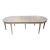Late 19th Century Swedish Painted Extension Dining Table For Sale