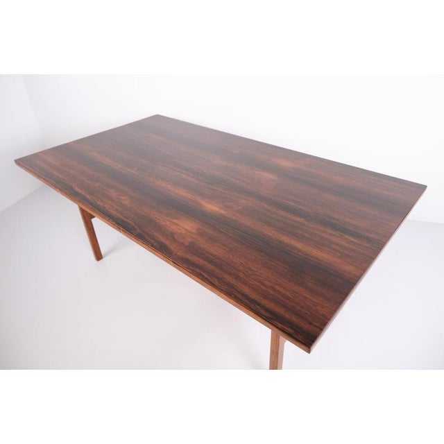 Vintage Danish Rosewood Dining Table, 1960s For Sale - Image 3 of 10