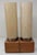 Modeline 1960s Modeline of California Mid-Century Modern Cylinder Table Lamps With Hinged Wood Bases - a Pair For Sale - Image 4 of 9