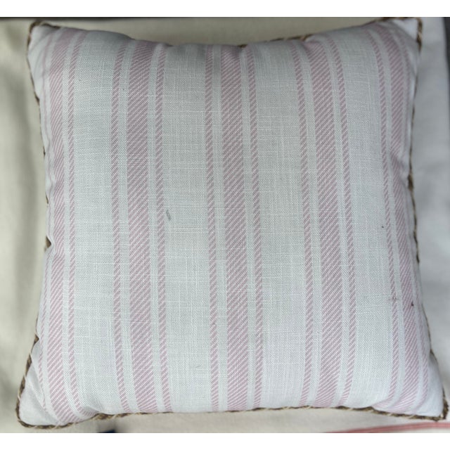 Pillow Featuring an 18th-Century Tapestry Panel Depicting a Gentleman. For Sale - Image 14 of 14