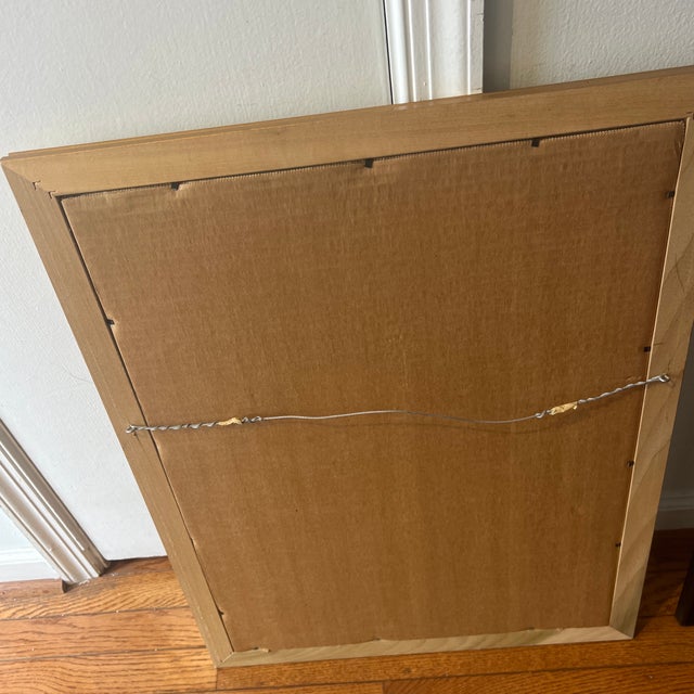 20 Th Century European School Pencil on Paper Figurative Portrait of Lady Signed Framed Made in 1987 For Sale - Image 10 of 10