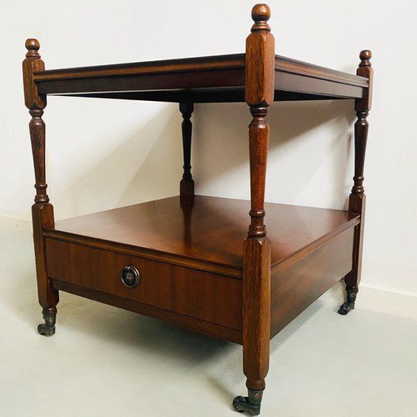 Vintage English Country Style Game Table For Sale - Image 3 of 17