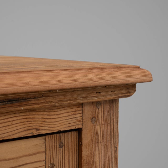 Mid 20th Century French Provincial Pine Three-Door Buffet For Sale - Image 11 of 18