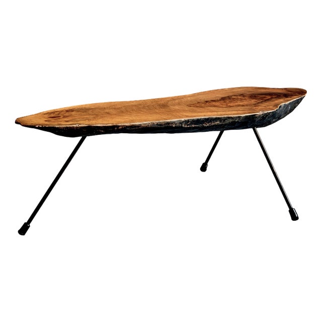 Tree Trunk Coffee Table by Werkstätte Carl Auböck, Austria, 1950s For Sale