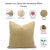 Not Yet Made - Made To Order Decorative Thick Linen Cushion Cover 18x18 Inch- Pink City For Sale - Image 5 of 5