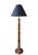 1990s Art Deco Trompe l'Oeil Faux Shell Candlestick Table Lamp For Sale - Image 4 of 4