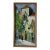 Vintage European Street Scene Oil on Canvas – Framed For Sale