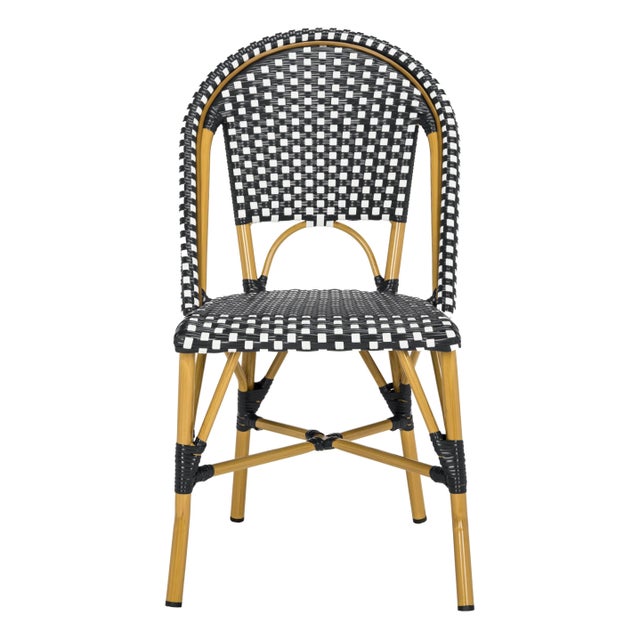 Whether your style is country or coastal, the indoor-outdoor stacking side chair from is a colorful solution to extra...