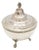 Circular Silver Candy Box For Sale