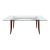 Z Gallerie Glass Top Dining Table For Sale